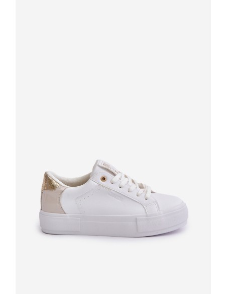 Warm Women's Platform Sneakers Big Star OO274A452 White
