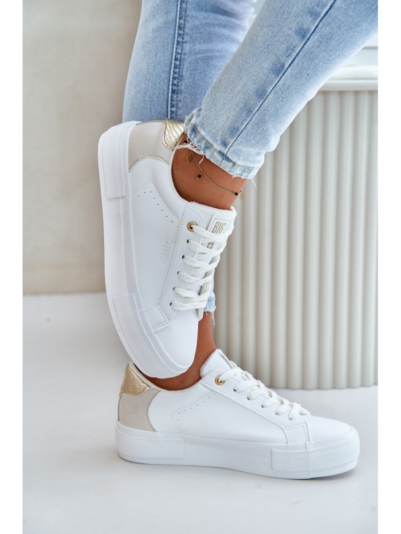 Warm Women's Platform Sneakers Big Star OO274A452 White