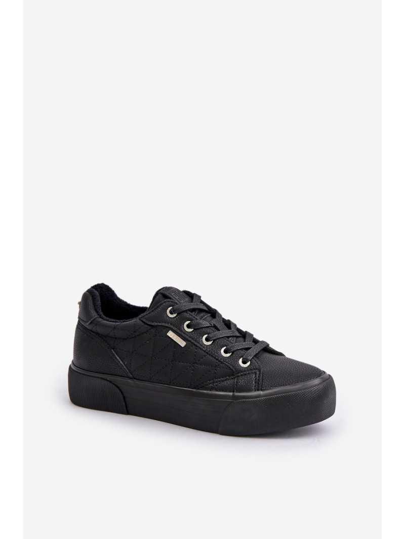 Women's Insulated Platform Sneakers Big Star OO274A465 Black