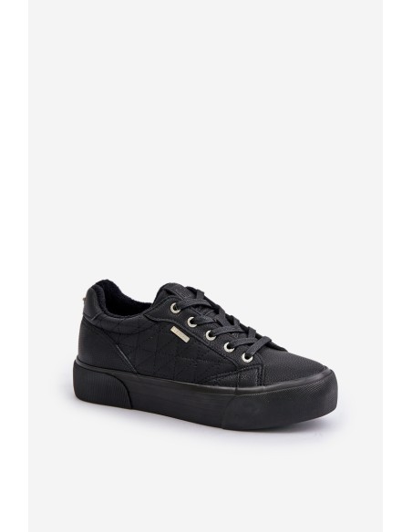 Women's Insulated Platform Sneakers Big Star OO274A465 Black