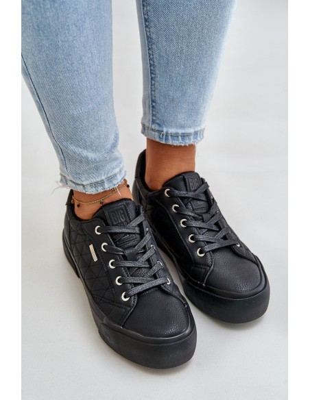 Women's Insulated Platform Sneakers Big Star OO274A465 Black