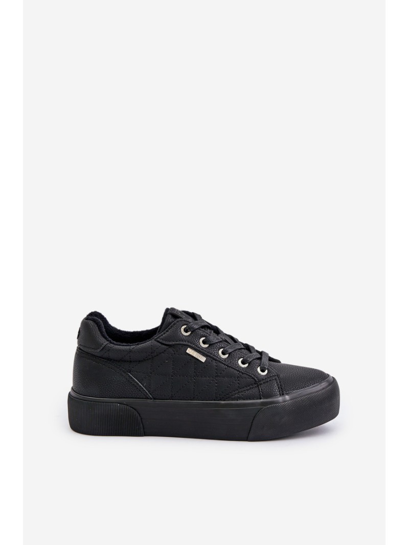 Women's Insulated Platform Sneakers Big Star OO274A465 Black