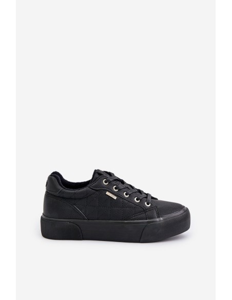 Women's Insulated Platform Sneakers Big Star OO274A465 Black