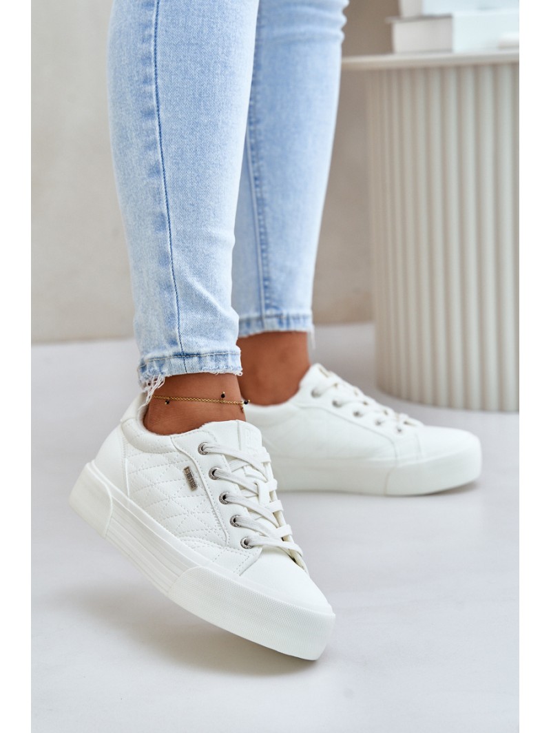 Womens Platform Sneakers Insulated Big Star OO274A464 White