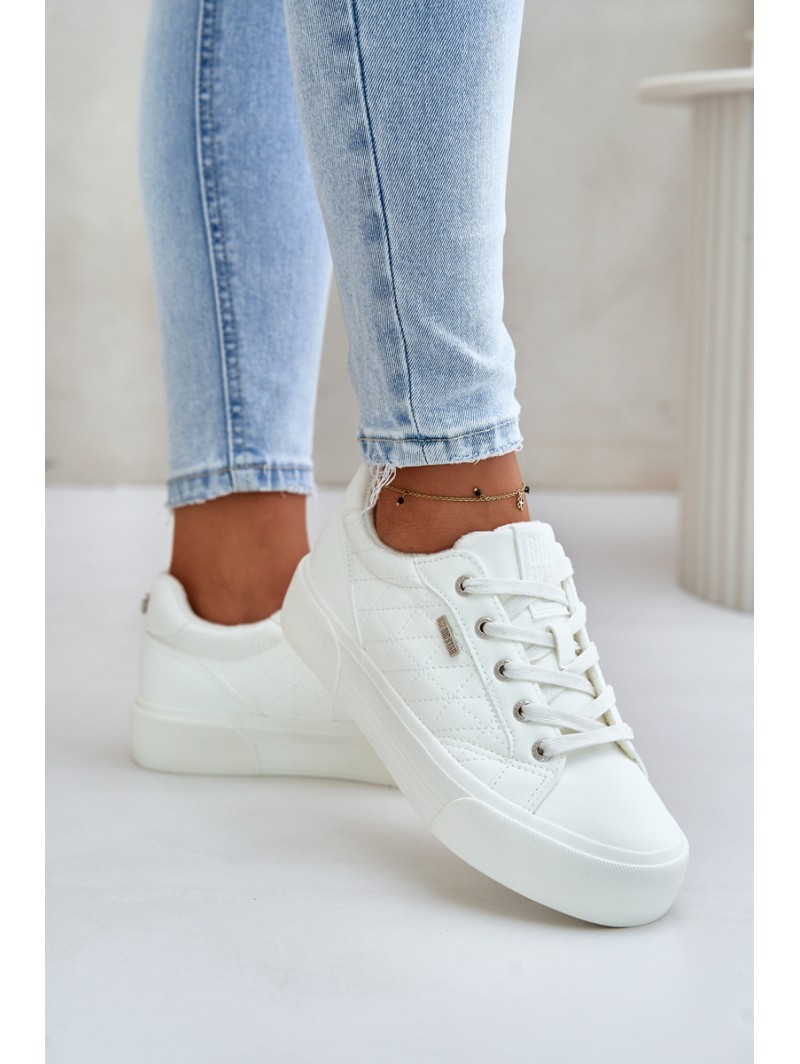 Womens Platform Sneakers Insulated Big Star OO274A464 White