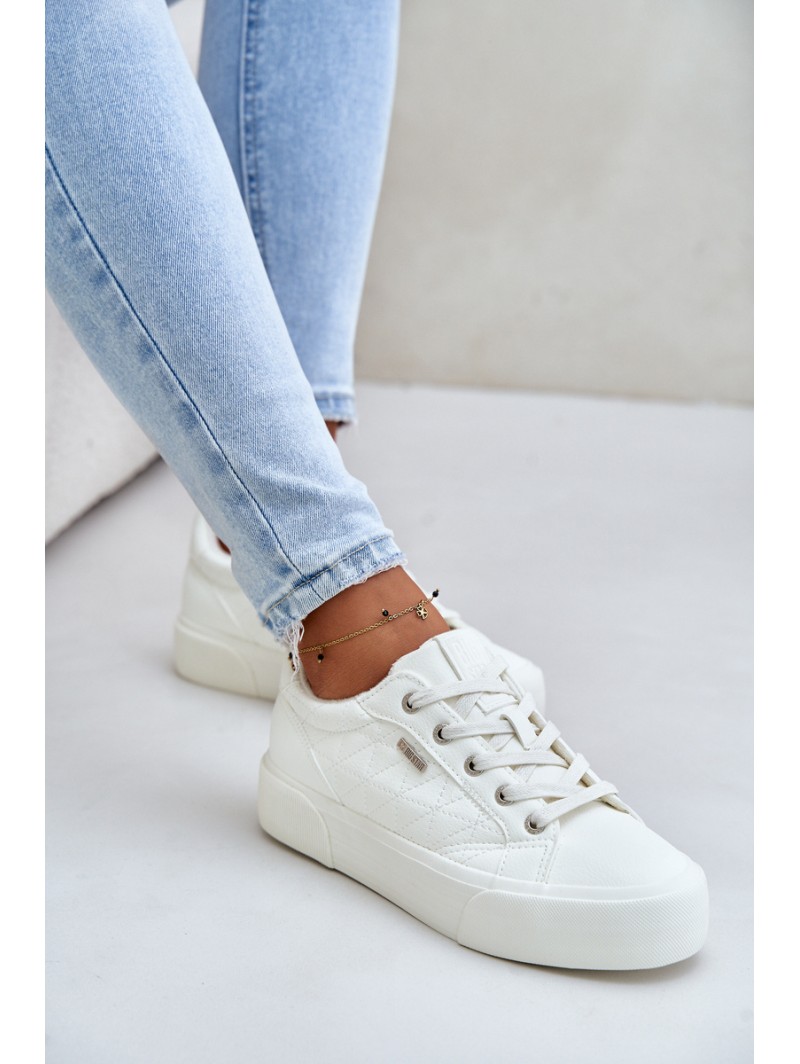 Womens Platform Sneakers Insulated Big Star OO274A464 White