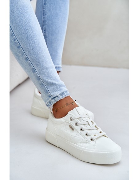 Womens Platform Sneakers Insulated Big Star OO274A464 White