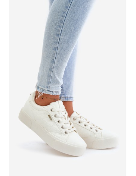 Womens Platform Sneakers Insulated Big Star OO274A464 White