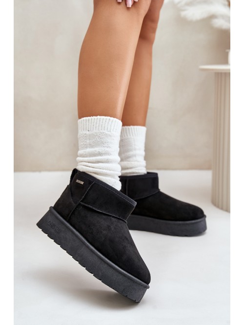Low Snow Boots On Platform Big Star OO274A099 Black 2