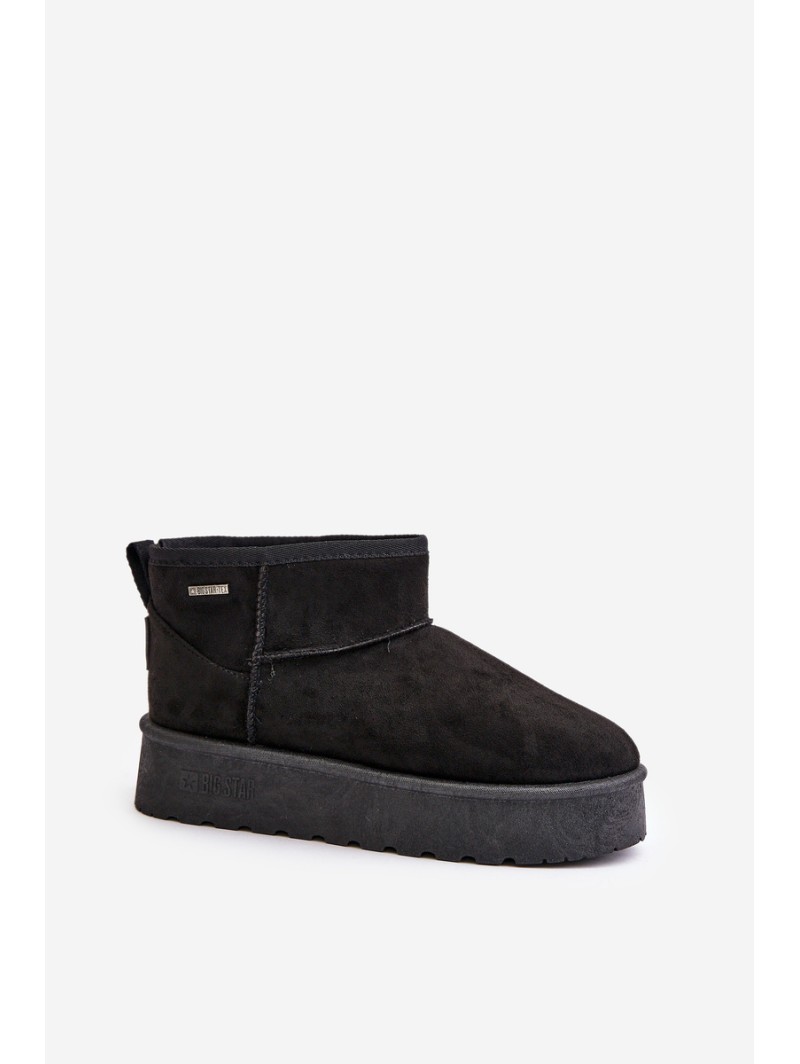 Low Snow Boots On Platform Big Star OO274A099 Black