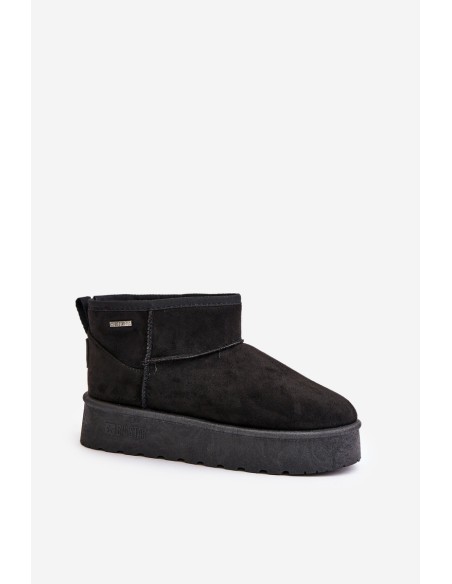 Low Snow Boots On Platform Big Star OO274A099 Black