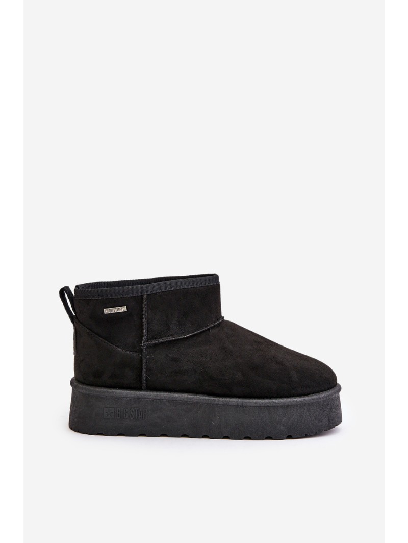 Low Snow Boots On Platform Big Star OO274A099 Black