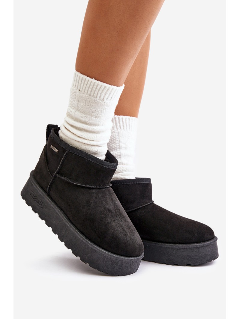 Low Snow Boots On Platform Big Star OO274A099 Black