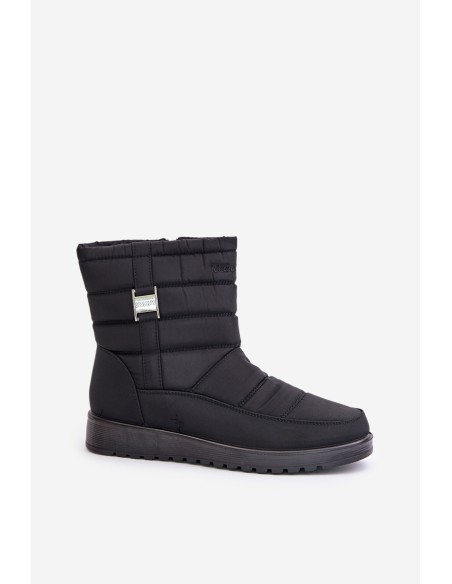 Light Women's Snow Boots With Zipper Black Mezitha