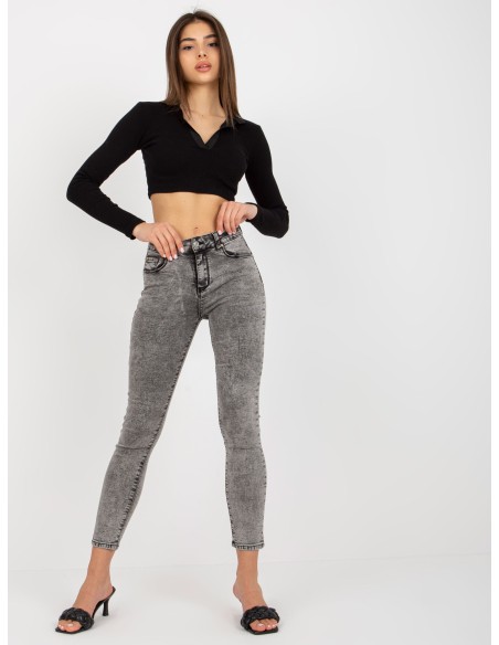 Spodnie jeans-NM-SP-H206.85-ciemny szary