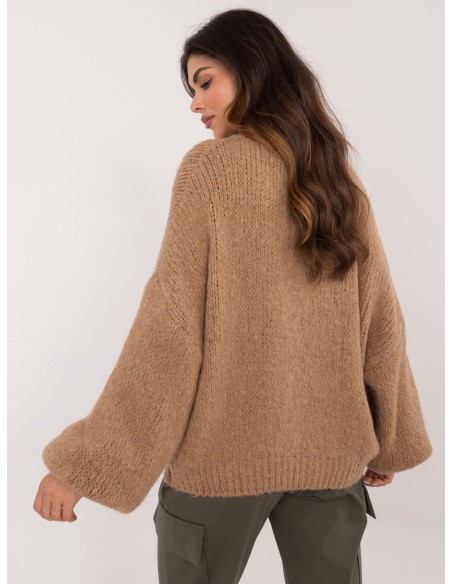 Sweter-TW-SW-BI-3565.69-camelowy