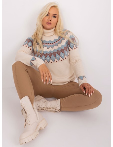 Sweter-PM-SW-PM839.26X-jasny beżowy