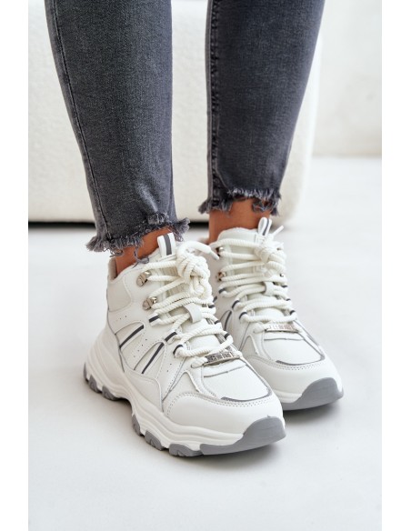 Women's Sneakers HI-POLY SYSTEM Big Star NN274A105 Beige