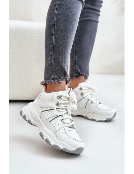 Women's Sneakers HI-POLY SYSTEM Big Star NN274A105 Beige