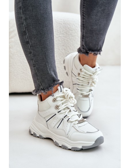 Women's Sneakers HI-POLY SYSTEM Big Star NN274A105 Beige