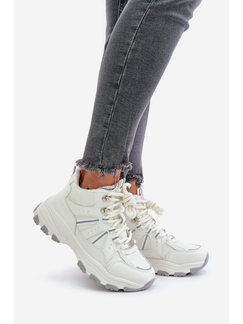 Women's Sneakers HI-POLY SYSTEM Big Star NN274A105 Beige