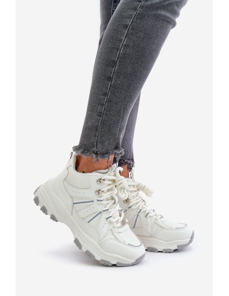 Women's Sneakers HI-POLY SYSTEM Big Star NN274A105 Beige