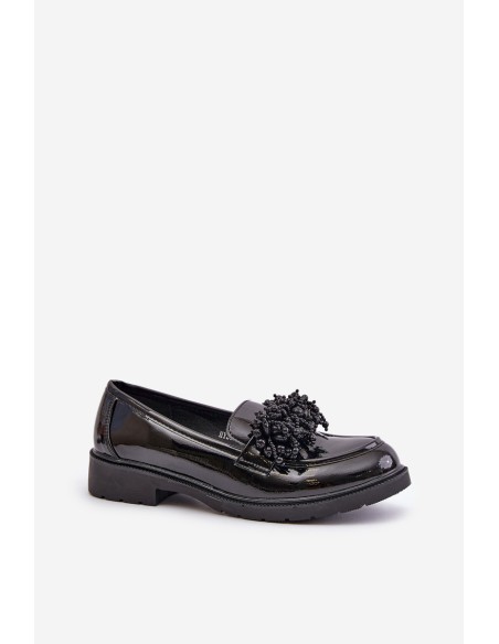 Women's Patent Loafers S.Barski HY369A Black