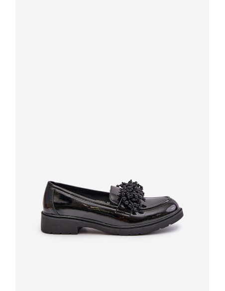 Women's Patent Loafers S.Barski HY369A Black