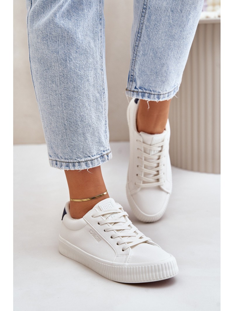 Warm Ladies Sneakers Big Star OO274A460 White