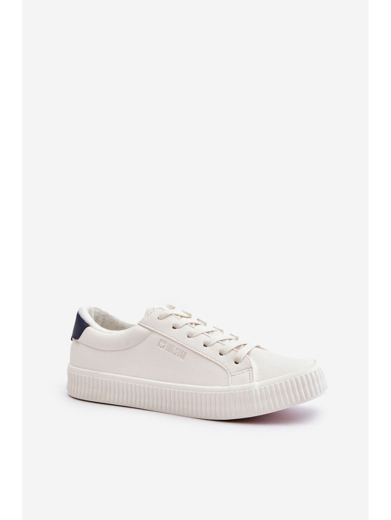 Warm Ladies Sneakers Big Star OO274A460 White