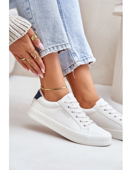 Warm Ladies Sneakers Big Star OO274A460 White