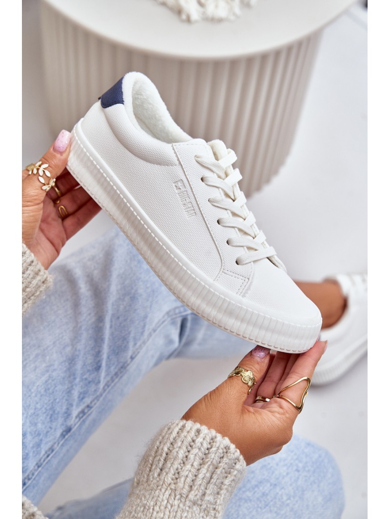 Warm Ladies Sneakers Big Star OO274A460 White