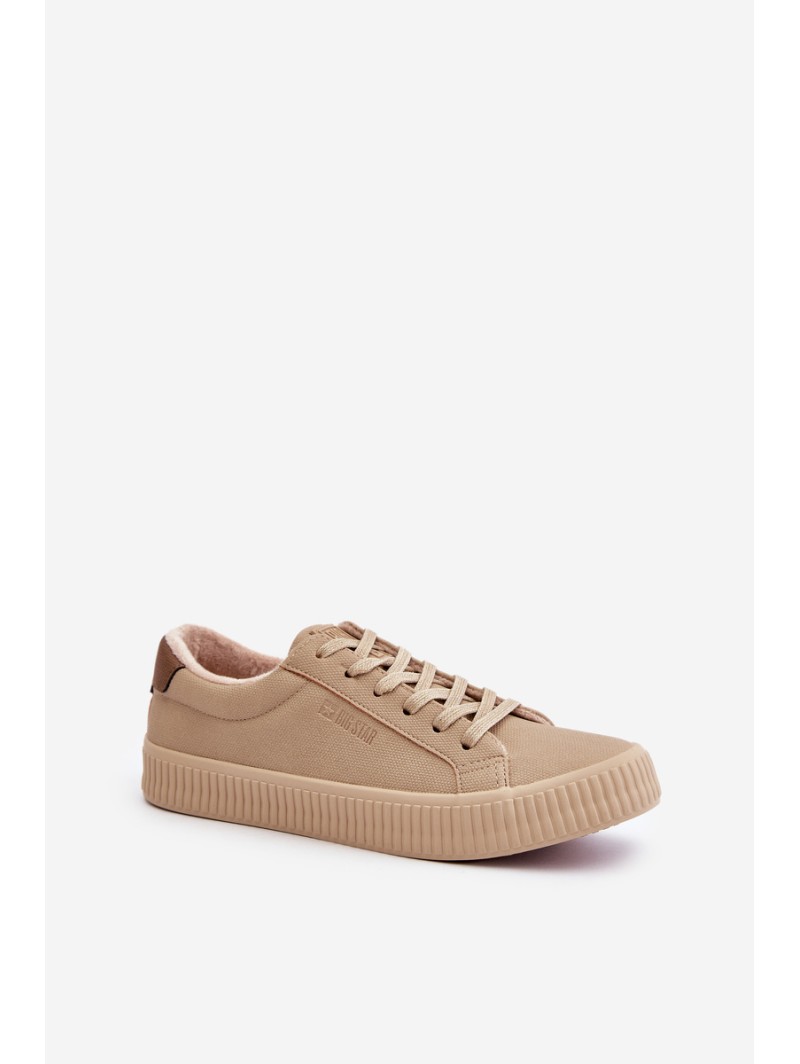 Warm Women's Sneakers Big Star OO274A461 Beige