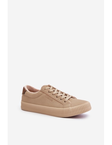 Warm Women's Sneakers Big Star OO274A461 Beige