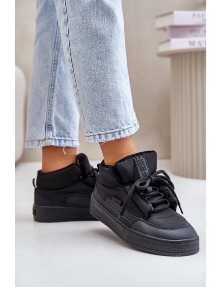 Warm Women's Sneakers Big Star OO274A530 Black