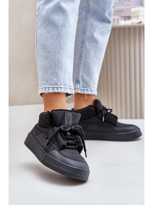 Warm Women's Sneakers Big Star OO274A530 Black 2