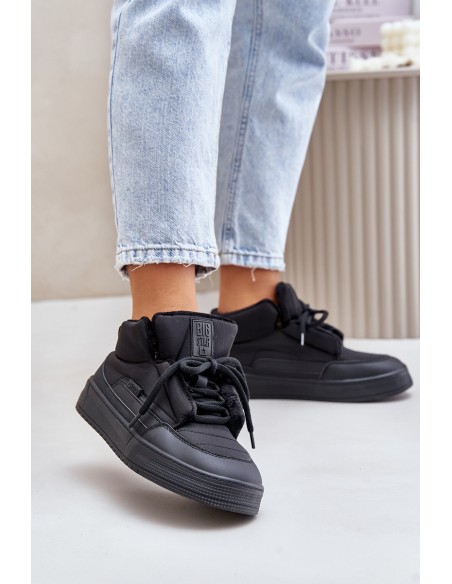 Warm Women's Sneakers Big Star OO274A530 Black