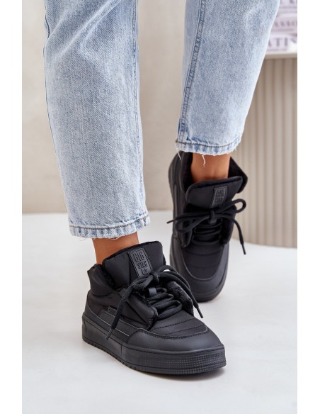 Warm Women's Sneakers Big Star OO274A530 Black