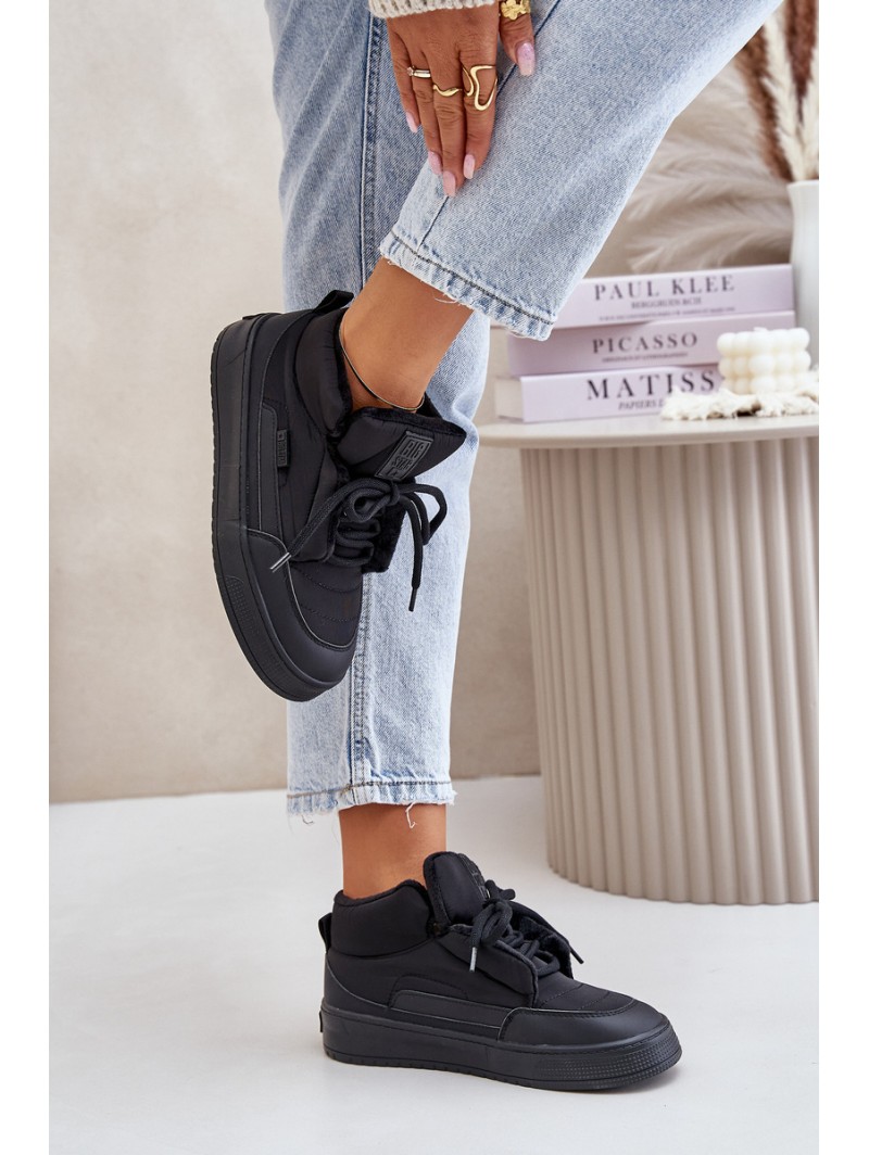 Warm Women's Sneakers Big Star OO274A530 Black