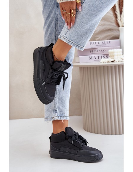 Warm Women's Sneakers Big Star OO274A530 Black