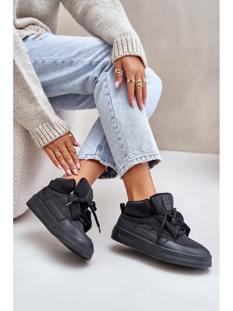 Warm Women's Sneakers Big Star OO274A530 Black