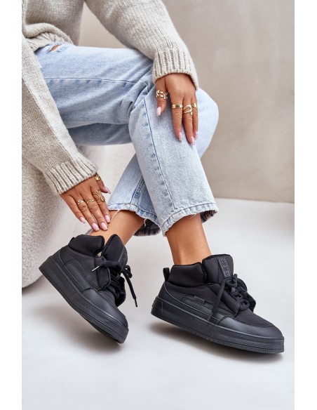Warm Women's Sneakers Big Star OO274A530 Black