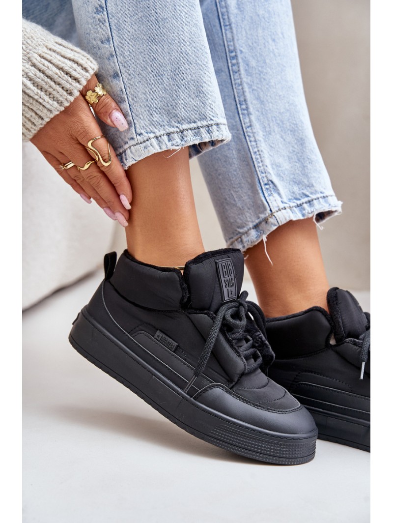 Warm Women's Sneakers Big Star OO274A530 Black