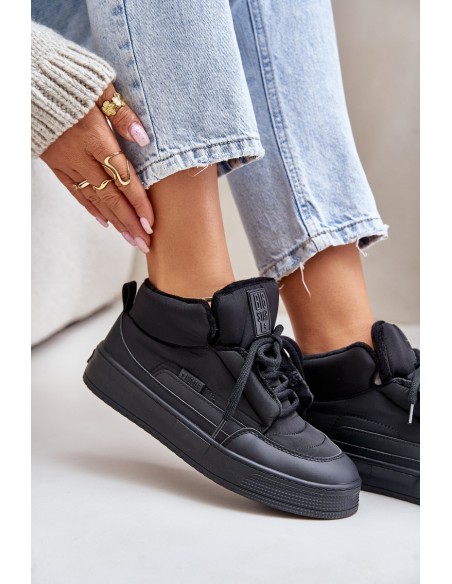 Warm Women's Sneakers Big Star OO274A530 Black