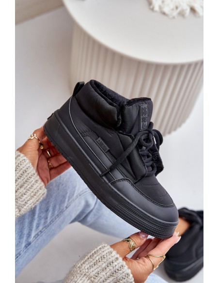 Warm Women's Sneakers Big Star OO274A530 Black