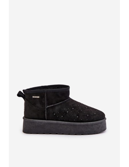 Snow boots with decoration on platform Big Star OO274A105 black