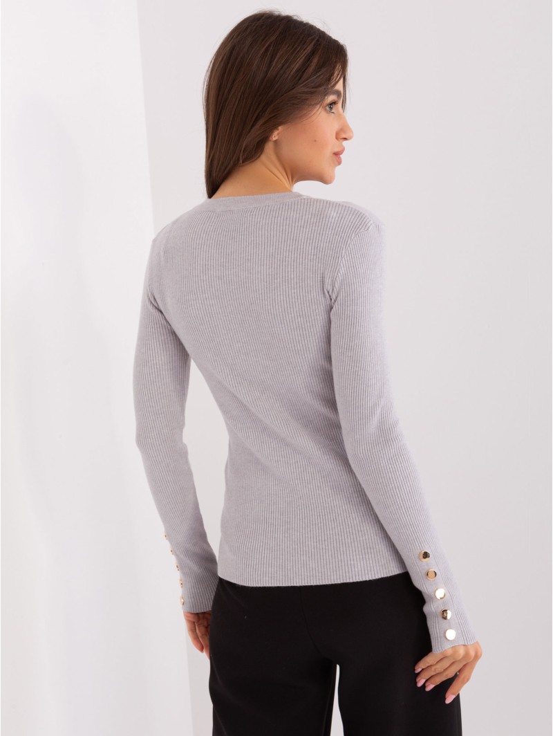 Sweter-PM-SW-PM685.39P-szary