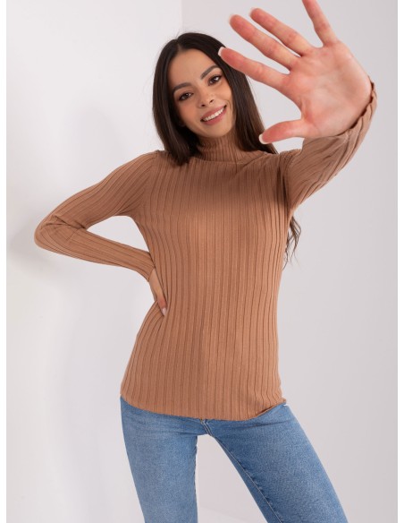 Sweter-PM-SW-1087.09-camelowy