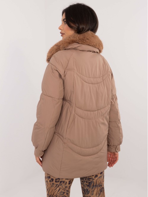 Kurtka-MBM-KR-2686.50P-jasny brązowy 2