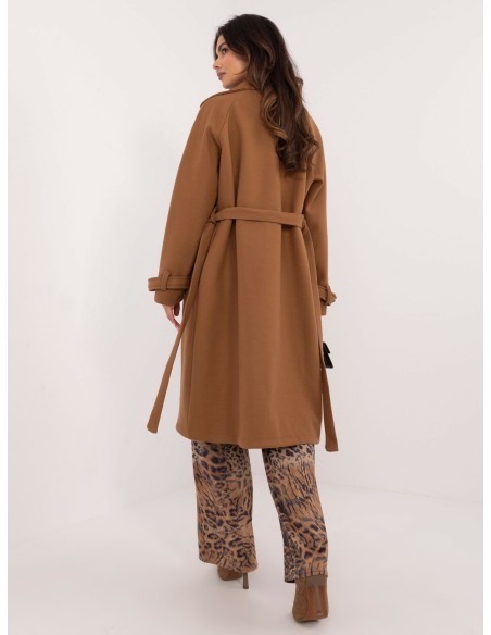 Płaszcz-TW-PL-BI-2209.71P-camelowy